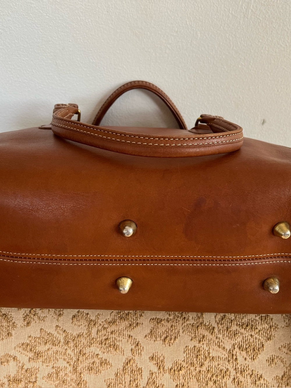 Vintage COACH Broadway Satchel 9891 British Tan Leather - Picture 5 of 10